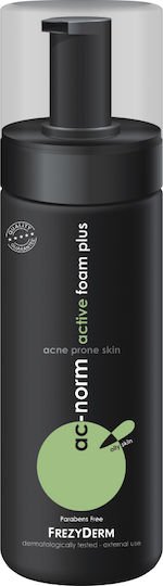 Frezyderm Αφρός κατά της Ακμής Ac-Norm Active Foam Plus για Λιπαρές Επιδερμίδες 150ml