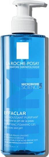 La Roche Posay Effaclar Gel Καθαρισμού Προσώπου για Ακνεϊκές Επιδερμίδες 400ml